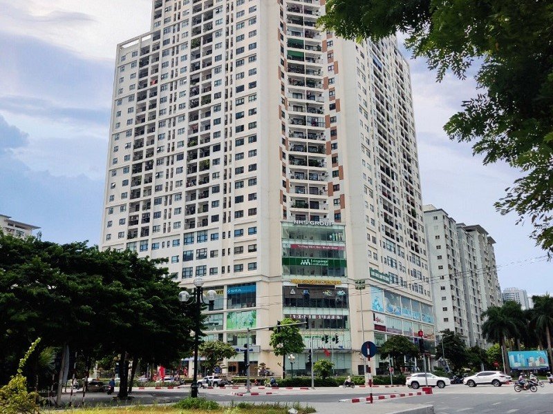 Chung cư Nam Từ Liêm — sảnh Granite Xanh Brazil